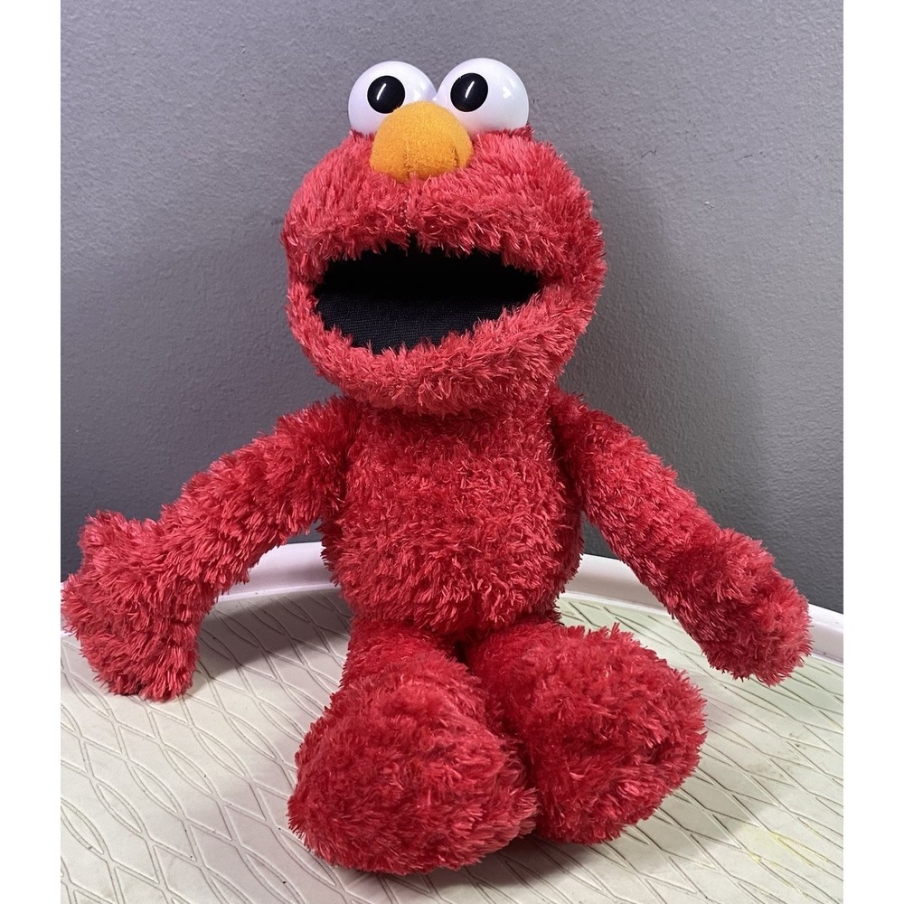 Kohl's Cares: Sesame Place/Street ELMO 10" Tall‎ Plush Red Good Cond.